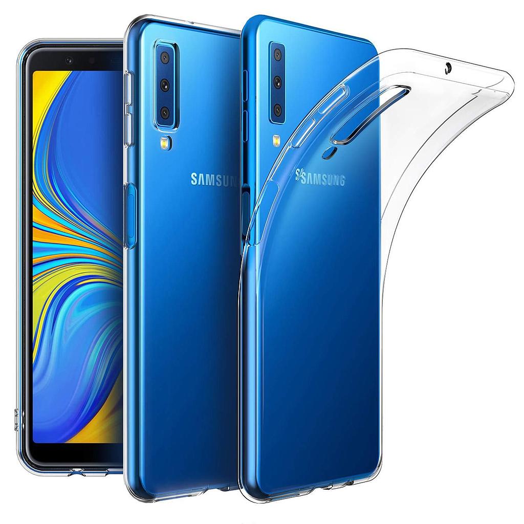 Funda Samsung Galaxy A7 2018 TPU Gel Transparente clear