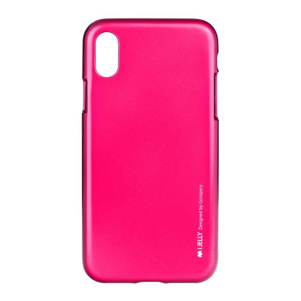 Funda iPhone XS Max Mercury Jelly Rosa