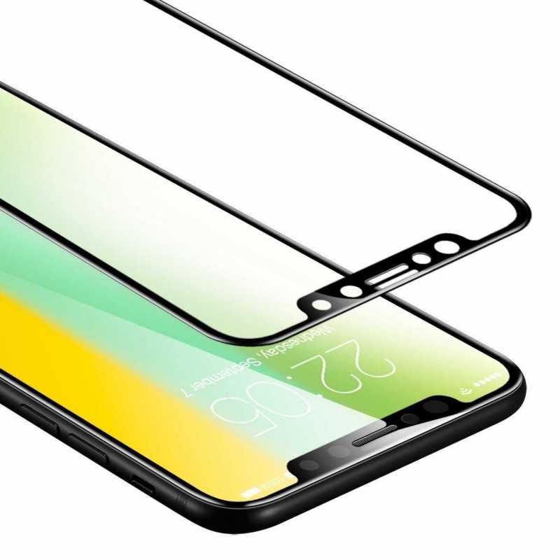 Protector Pantalla Apple iPhone XR / 11 6,1" Completo NEGRO Flexible Nano Glass
