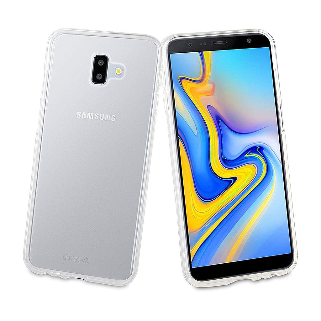Funda Samsung Galaxy J6 Plus TPU Gel Transparente Clear