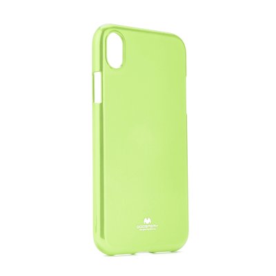 Funda iPhone XR  Mercury Jelly Verde lima