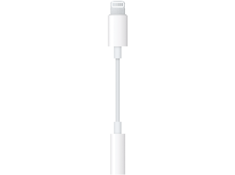 Cable adaptador de lightning iPhone a auriculares jack de 3,5 mm