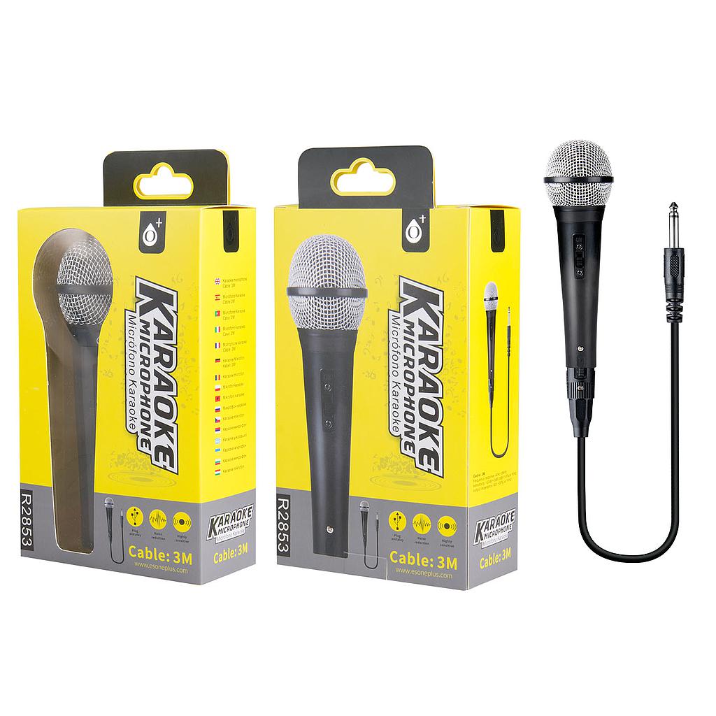 Microfono karaoke con cable R2853