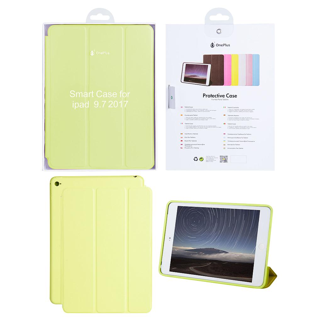 Funda iPad 2017 9'7 pulgadas Smart Case verde amarillo lima