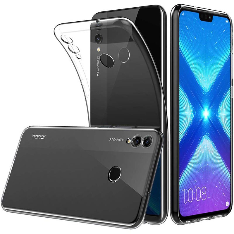 Funda Huawei Honor 8X TPU Gel Transparente Clear