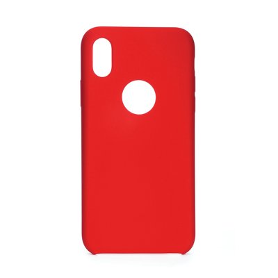 Funda iPhone X / XS Forcell Silicona Roja