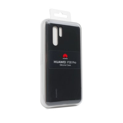 Funda Original Huawei P30 Pro Silicone Case Negra