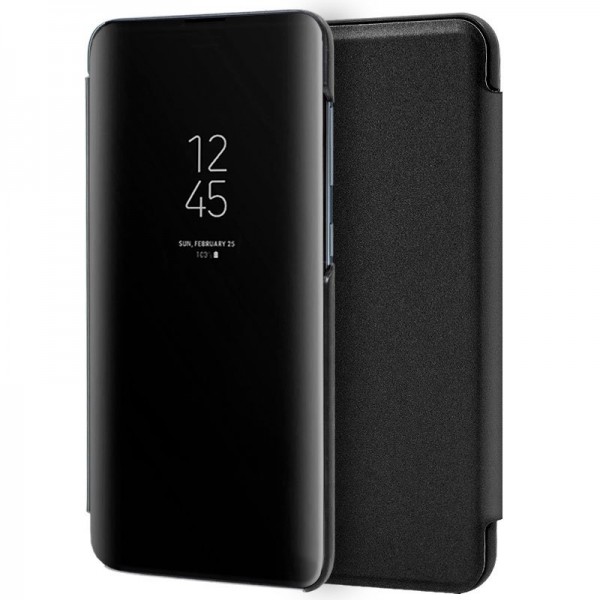 Funda Xiaomi Redmi 7A Flip Cover Tapa Clear View Negro 