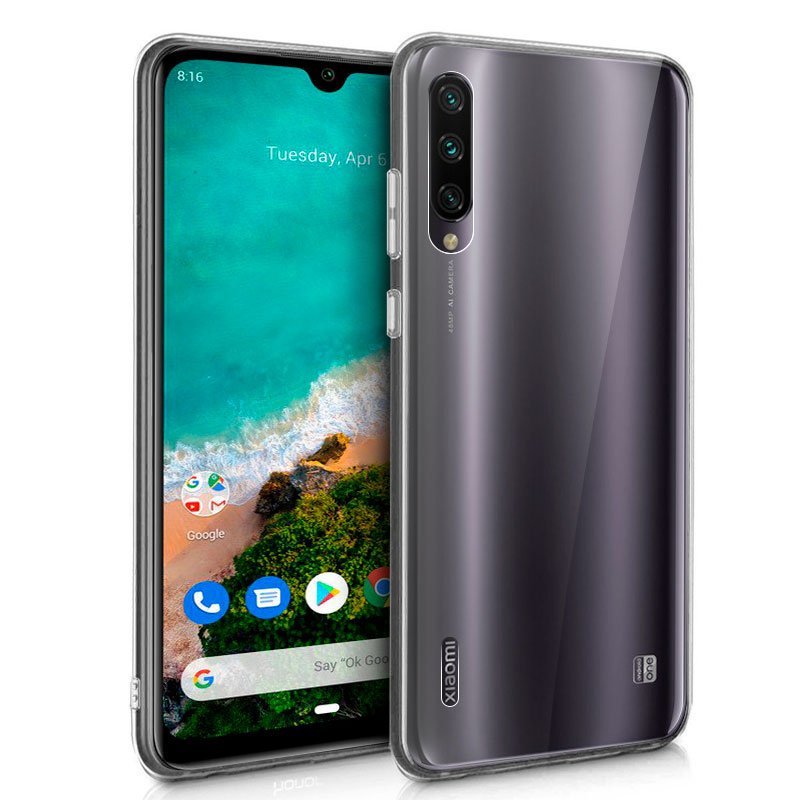 Funda Xiaomi Mi A3 TPU Gel Transparente clear