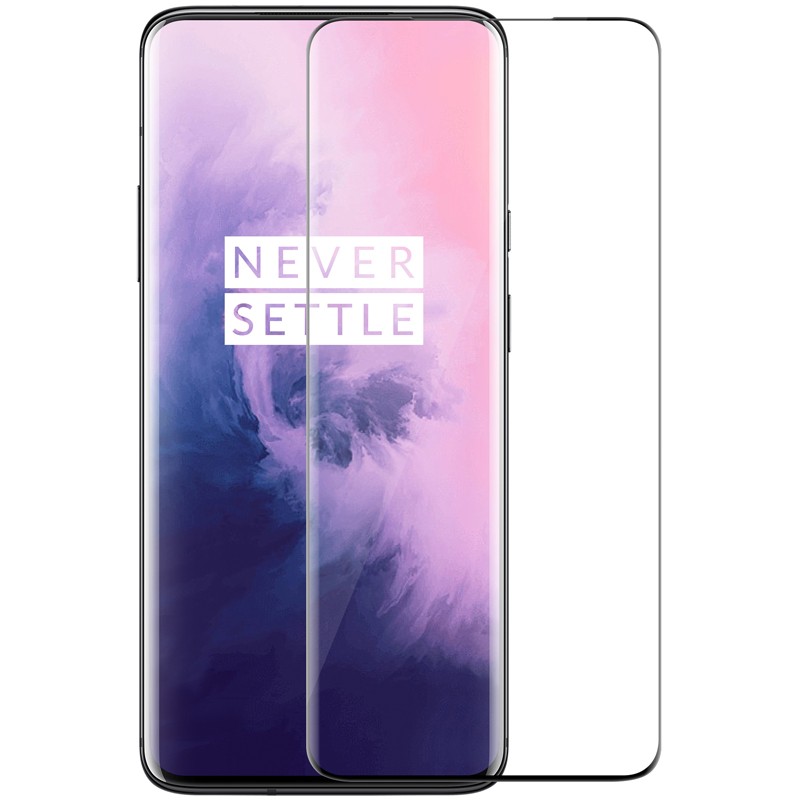 Protector Oneplus 7 Pro cristal templado completo negro