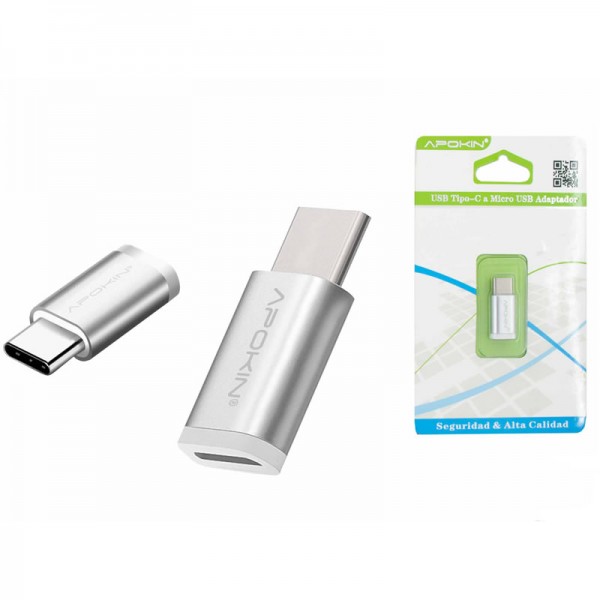 Adaptador micro usb a tipo c Apokin