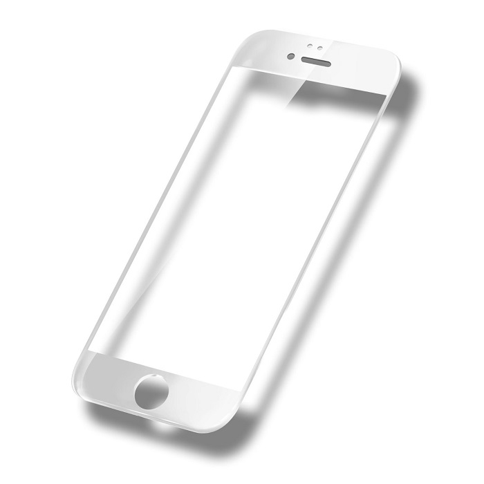 Protector Pantalla Apple iPhone 6 / 6S Completo BLANCO Cristal Templado