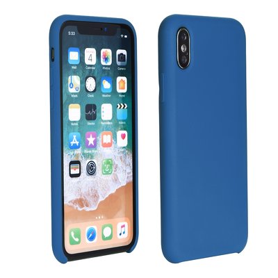 Funda iPhone 11 Pro (5.8") Forcell Silicona Azul
