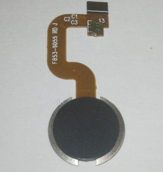 Flex lector huella Cubot J7 azul