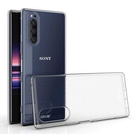 Funda Sony Xperia 5 TPU Gel Transparente clear