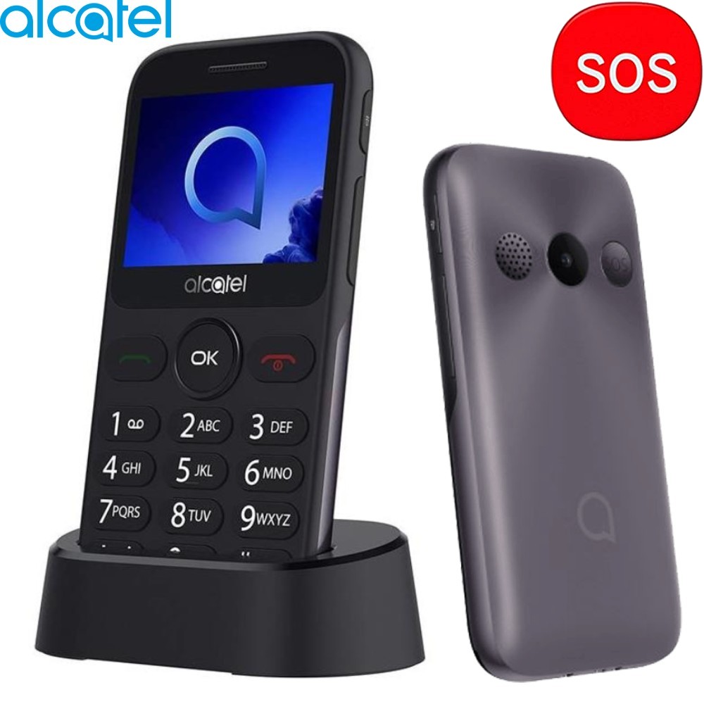 Telefono Movil Libre Alcatel 2019G Grey