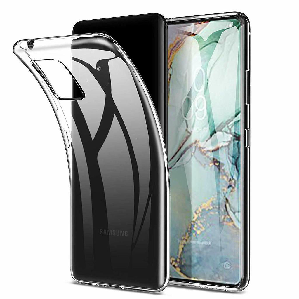 Funda Galaxy S10 Lite / A91 / M80S TPU Gel Transparente clear