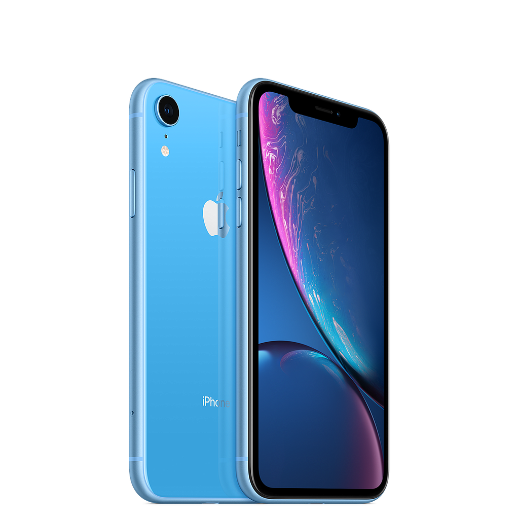 REBU - Telefono movil libre Seminuevo iPhone XR 64GB Blue (Azul) - Grado A (MUY BUENO)