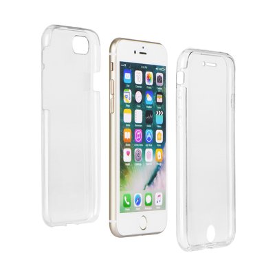 Funda iPhone 7 Plus 8 Plus Transparente delantera y trasera