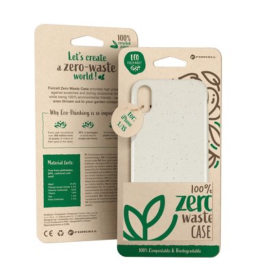 Funda iPhone XS Max Forcell BIO - Zero Waste Nature