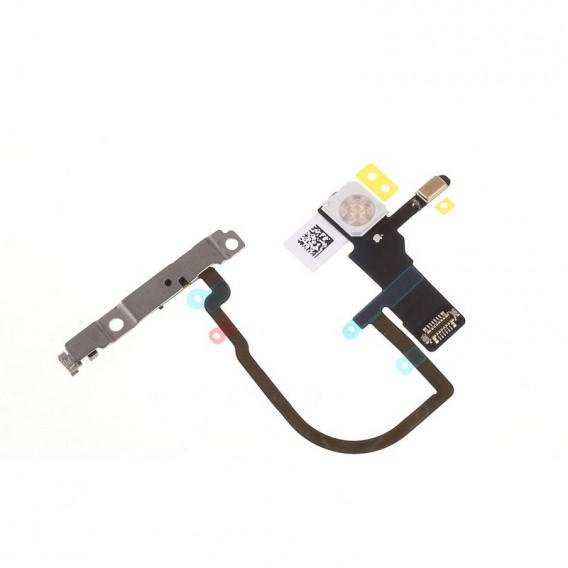 iPhone XS Max power switch cable with metal plate