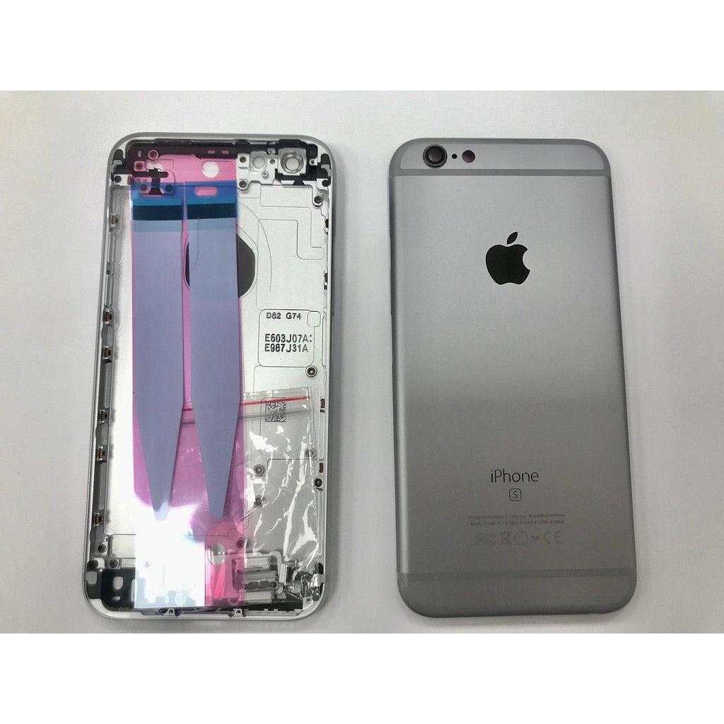 Tapa iPhone 6S Chasis Trasera gris espacial space grey