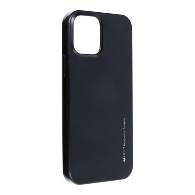 Funda iPhone 12 / 12 Pro Mercury iJelly Negra