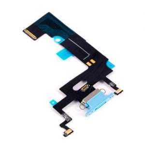 Flex iPhone XR Dock de Carga Microfono Azul