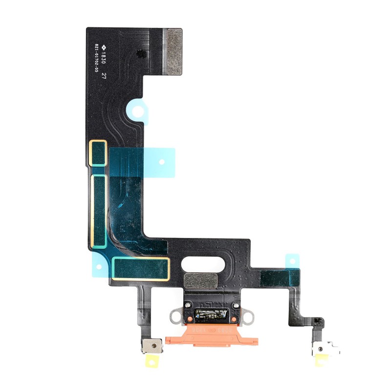 Flex iPhone XR Dock de Carga Microfono Coral
