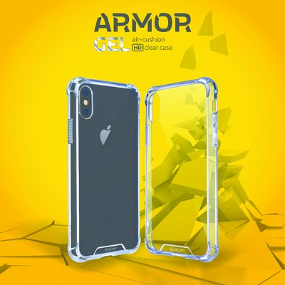Funda Galaxy S21 Plus TPU Gel Armor Jelly Roar clear transparente