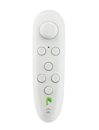 Mando de juegos inalambrico bluetooth joystick gamepad para PC Smartphone VR Box Blanco