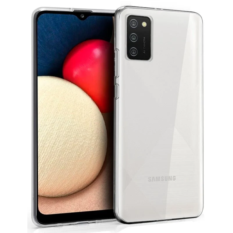 Funda Samsung Galaxy A02S TPU Gel clear transparente