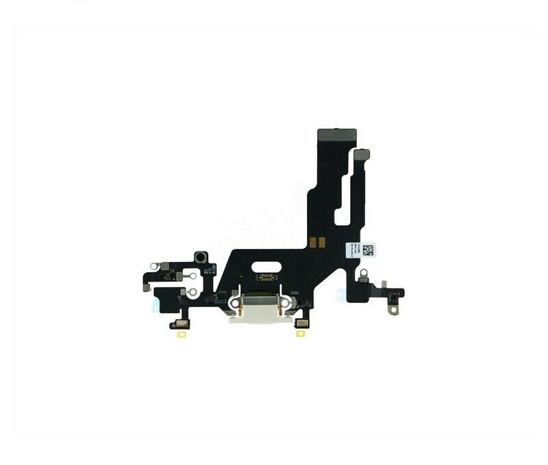 Flex iPhone 11 Dock de Carga Microfono Blanco