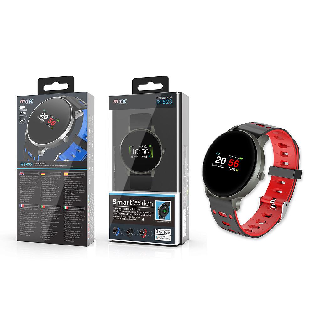 Reloj Smartwatch RT823 Rojo