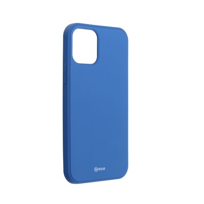 Funda iPhone 12 / 12 Pro Roar Colorful Jelly Azul Marino