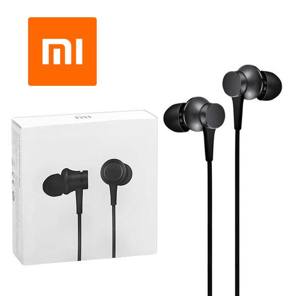 Auriculares Cable Xiaomi Mi In-Ear Headphones Basic Matte Black