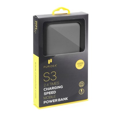 Bateria externa power bank PURIDEA S3 15000 mAh