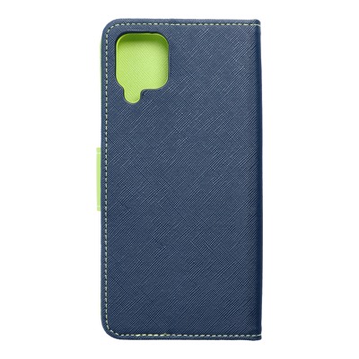 Funda Samsung Galaxy A12 LTE Tapa Libro Fancy book Azul Lima