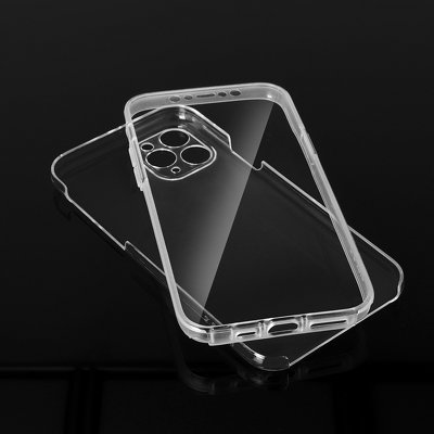 Funda Samsung Galaxy A22 4G Transparente delantera y trasera