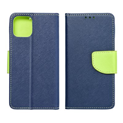 Funda Samsung Galaxy A22 4G Tapa Libro Fancy book Azul marino