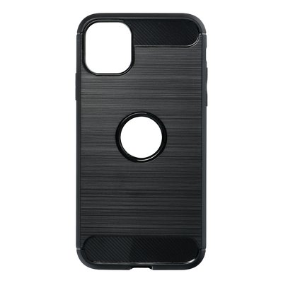 Funda iPhone 11 Forcell CARBON Negra