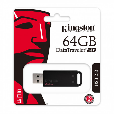 Memoria USB PenDrive Kingston 64GB USB 2.0