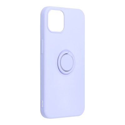 Funda iPhone 13 Forcell Silicone RING Violeta
