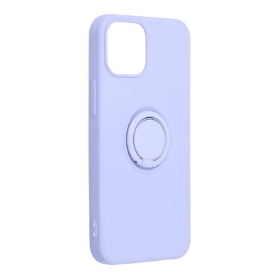 Funda iPhone 13 Mini Forcell Silicone RING Violeta