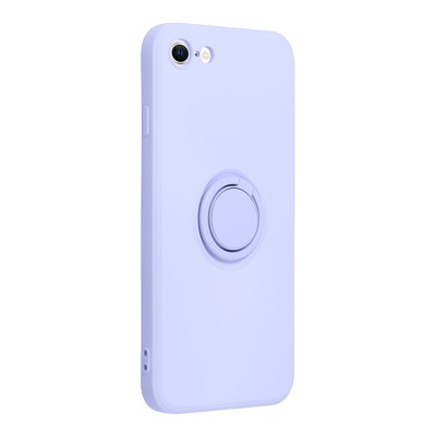 Funda iPhone 7 / 8 / SE 2020 Forcell Silicone RING Violeta