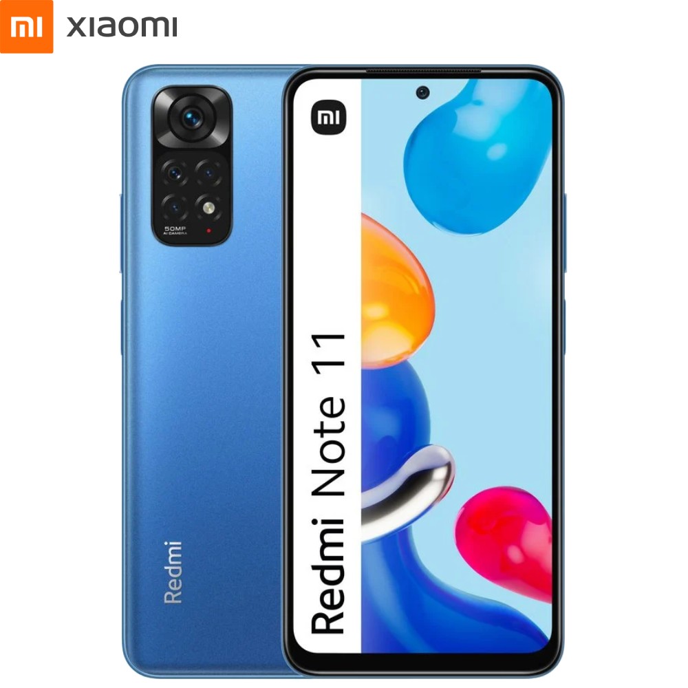 Telefono movil libre Xiaomi Redmi Note 11 NFC 4+128GB Azul