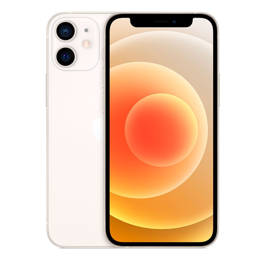 REBU - Telefono movil libre Seminuevo iPhone 12 Mini 64GB White (Blanco) - Grado A (MUY BUENO)