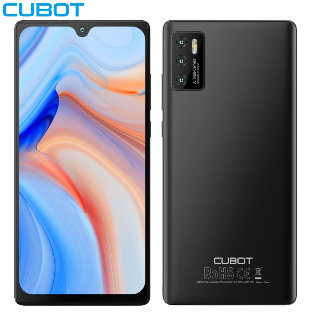  Telefono movil libre Cubot P50 6+128 GB Negro 