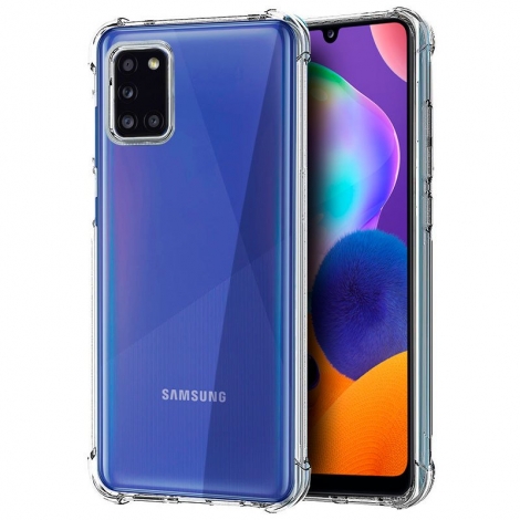 Funda Samsung Galaxy A31 Antishock Transparente clear