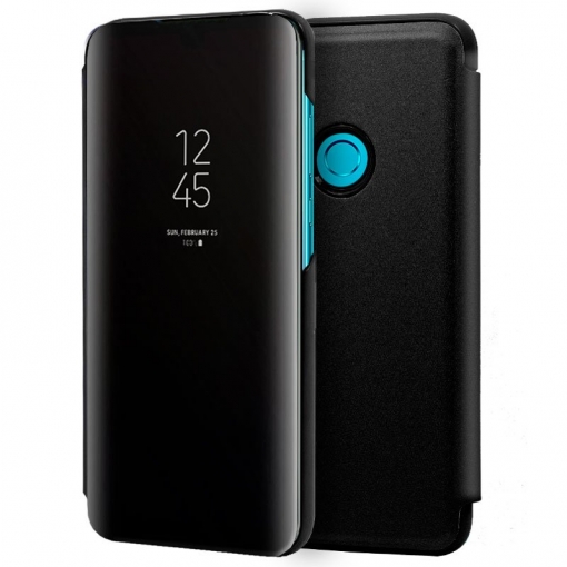 Funda Huawei P Smart Plus (2019) / P Smart (2019) / Honor 10 Lite / 20 Lite Flip Cove Clear View Negro